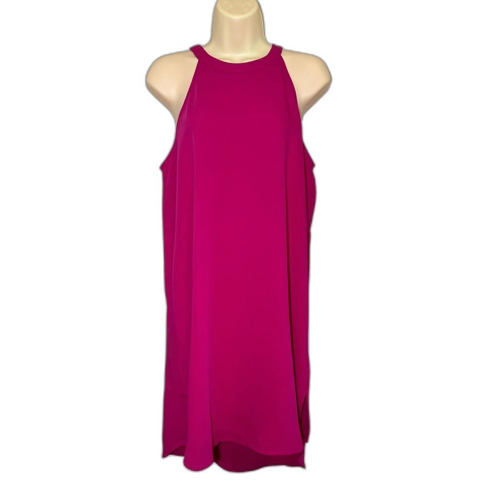 NEW Cynthia Rowley Pink Sleeveless Racerback Sheath Mini Dress, Size 8